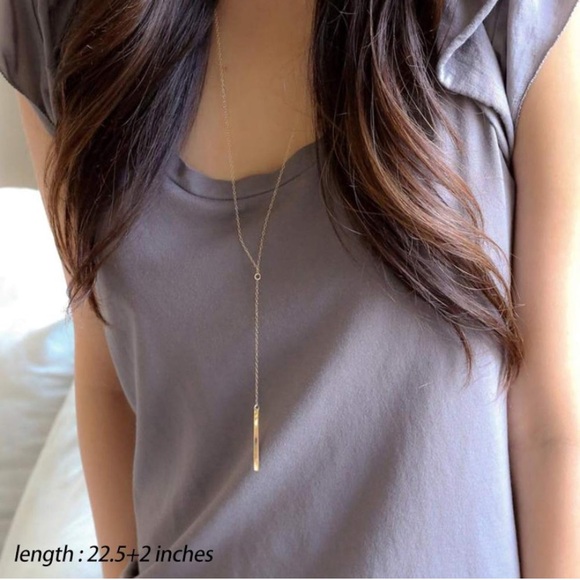 🎉HP🎉 💛 14k Gold Plated Layering Necklaces NWT - Picture 5 of 6